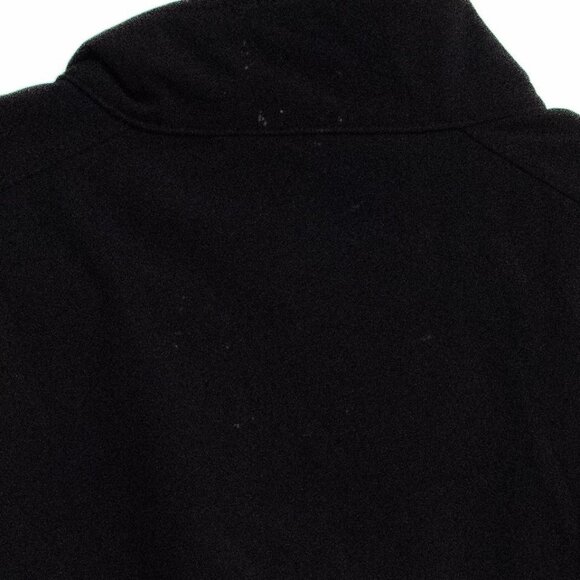 Sturdy-Lite Black Full-Zip Fleece Jacket With Logo Embroidery Unisex Size XL - Picture 6 of 8